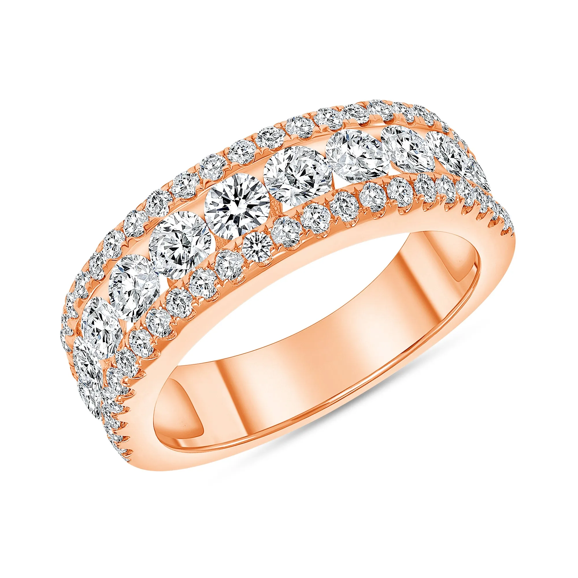 14K Gold Diamond Emma Band