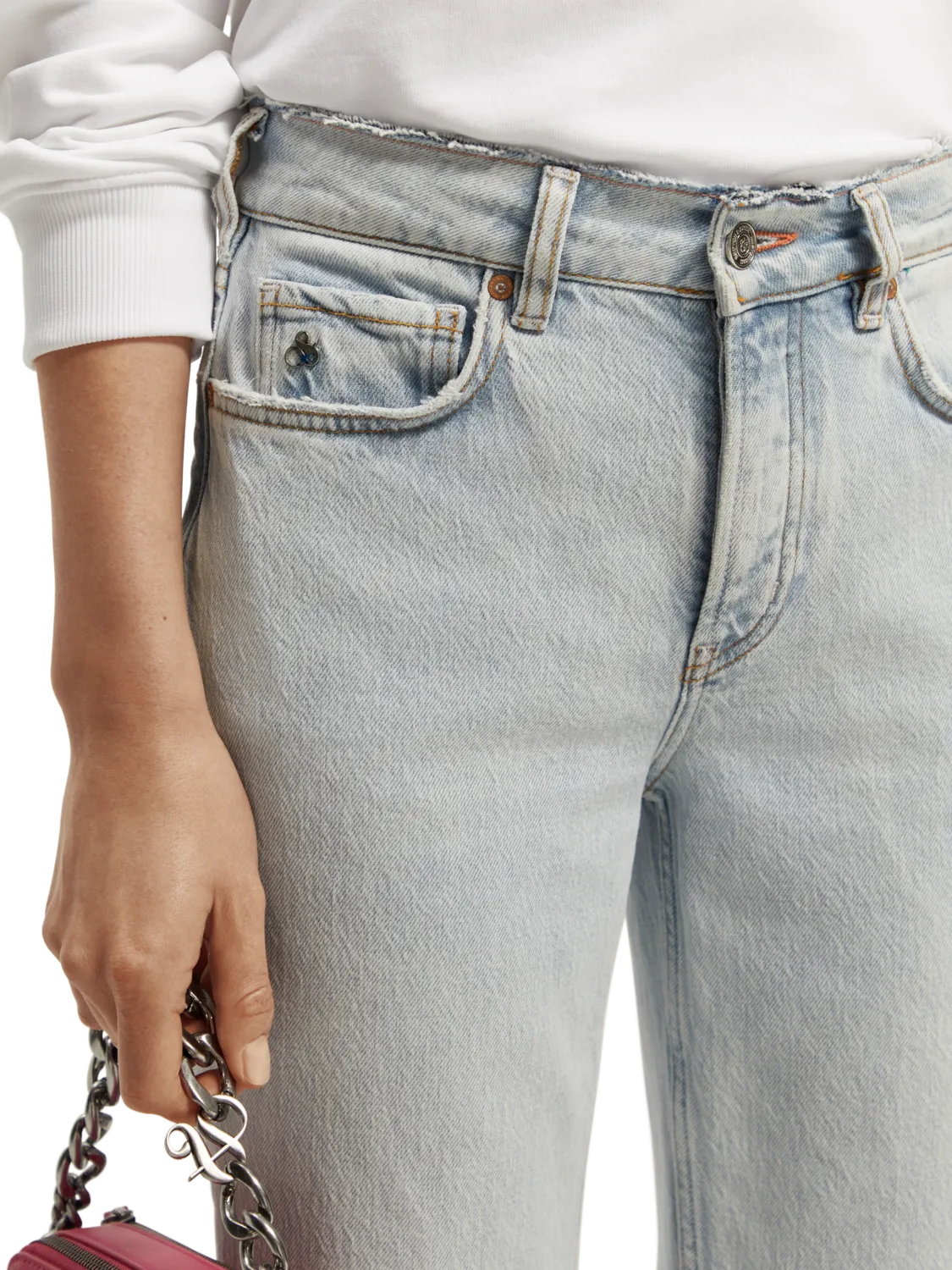 Stylish Straight-Leg Blue Jeans - Park Collection