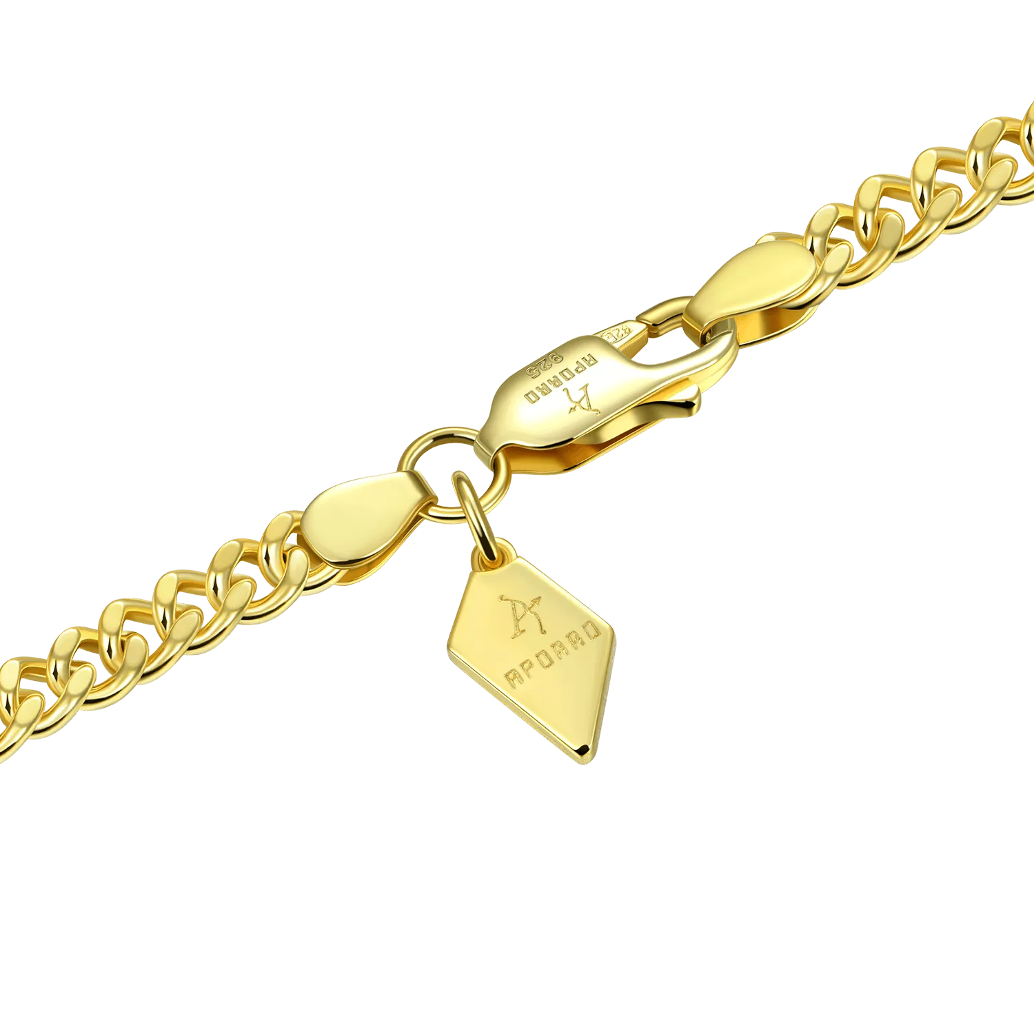 5mm Miami Micro Cuban Curb Bracelet - Yellow Gold