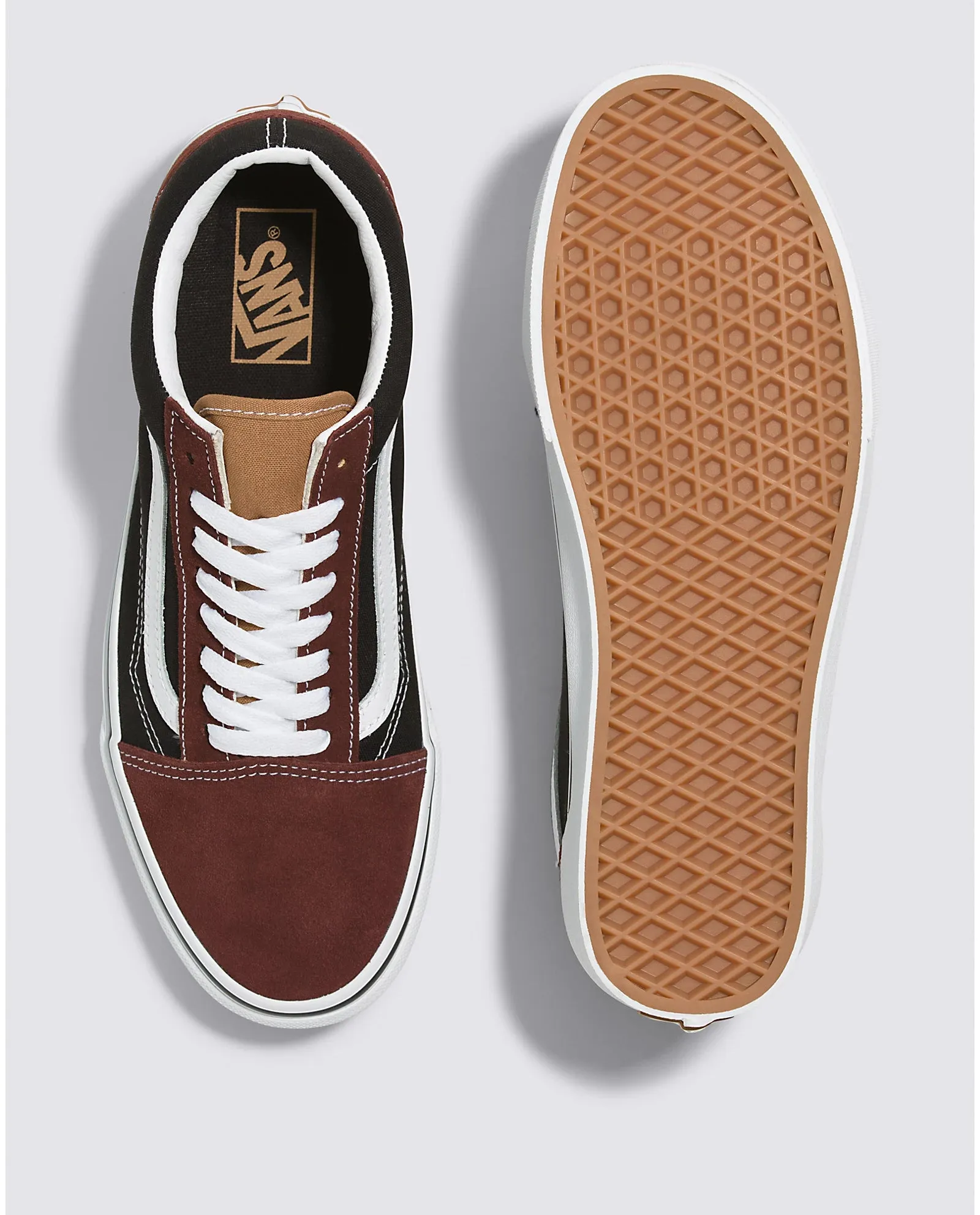 VANS UNISEX Old Skool Color Block (Black/Brown)