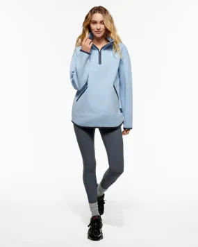 ARLBERG HALF-ZIP SCUBA SWEATER SKY BLUE