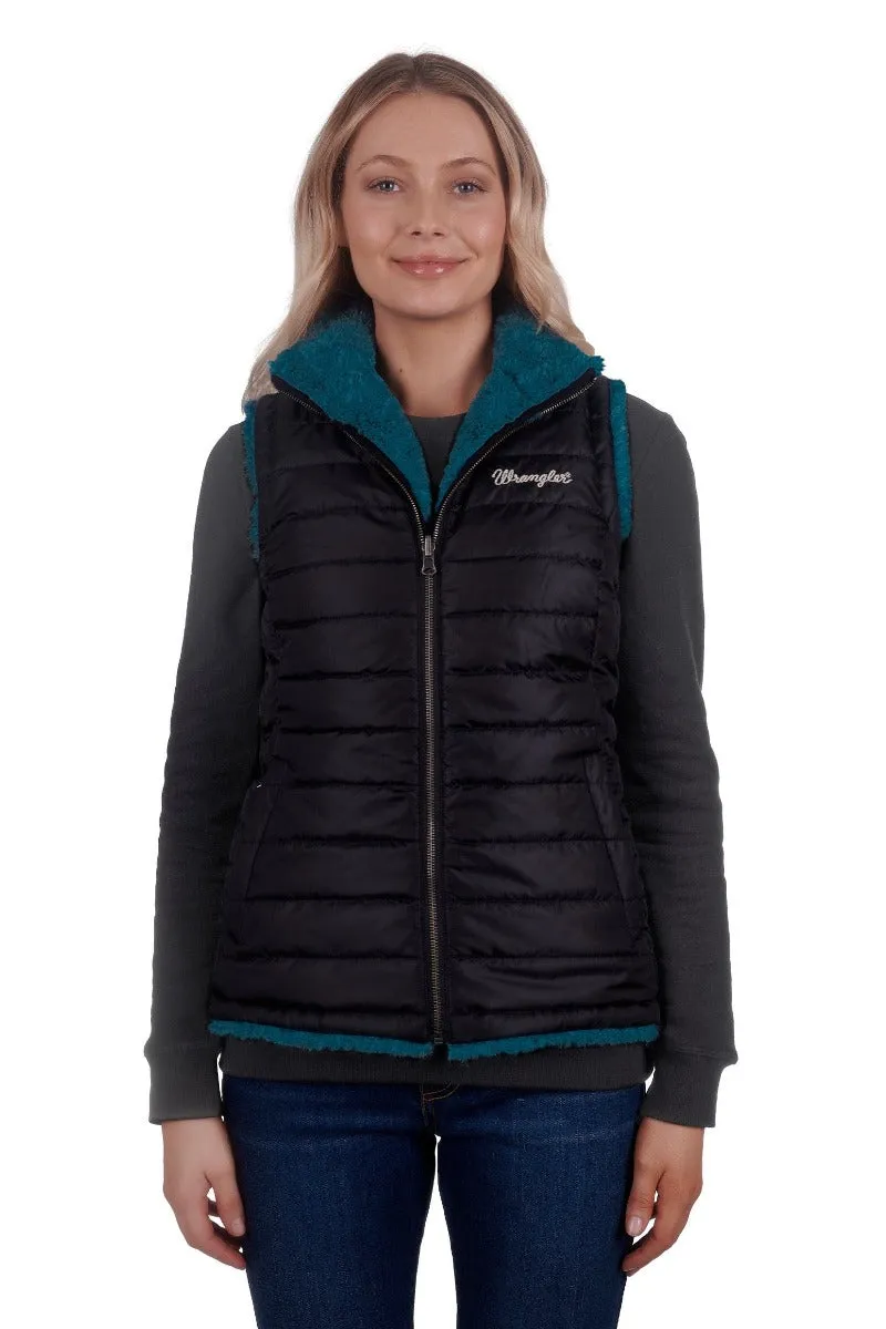 Wrangler Vest Womens Montana Reversible