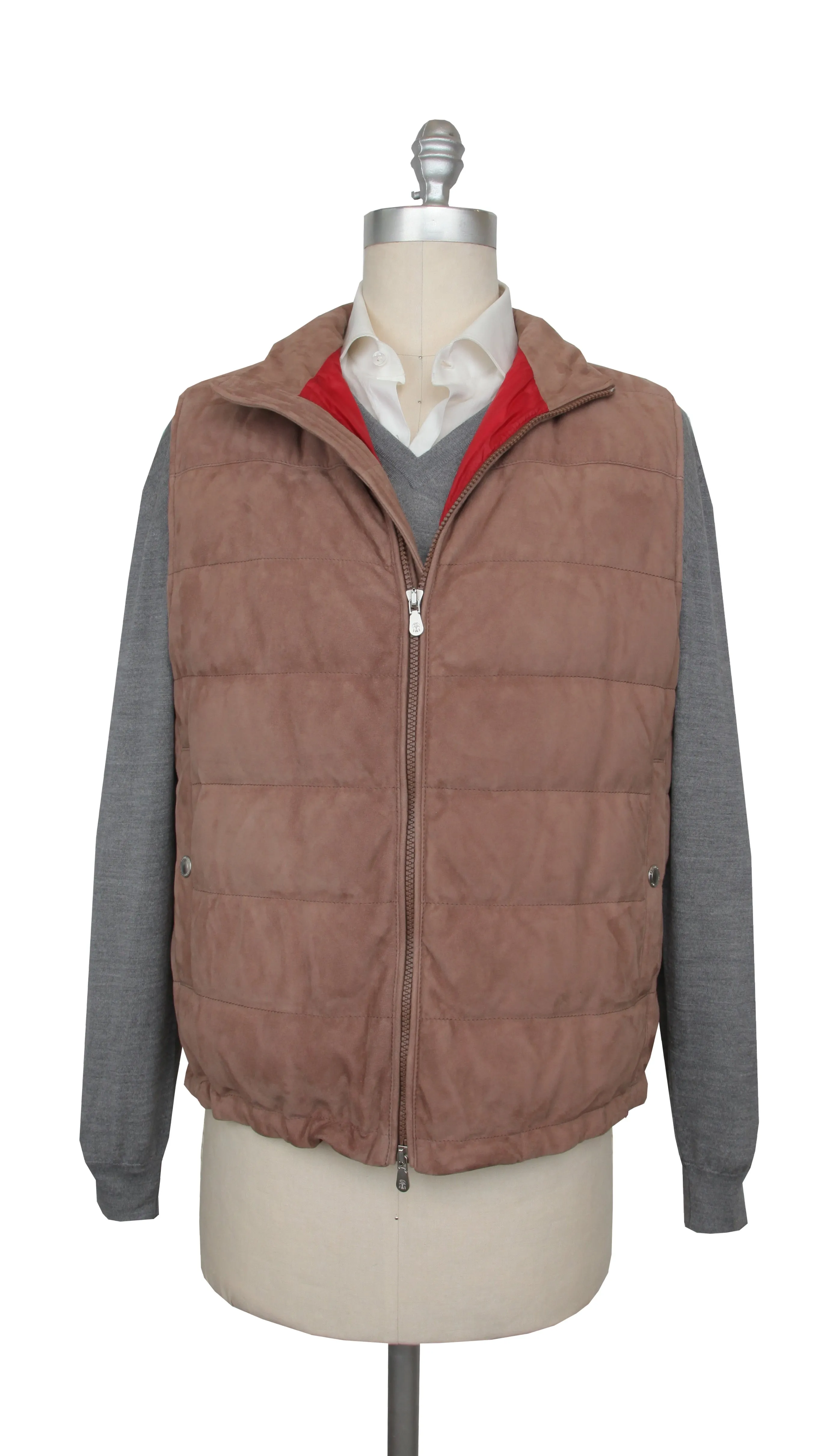 Brunello Cucinelli Brown Jacket Vest