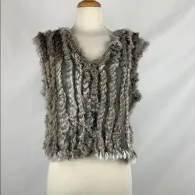 Bugatelli Gray Fur Vest