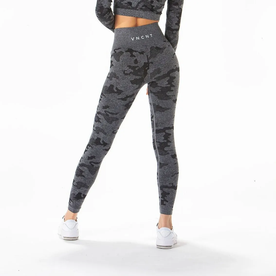 Camo 2.0 Leggings- Black