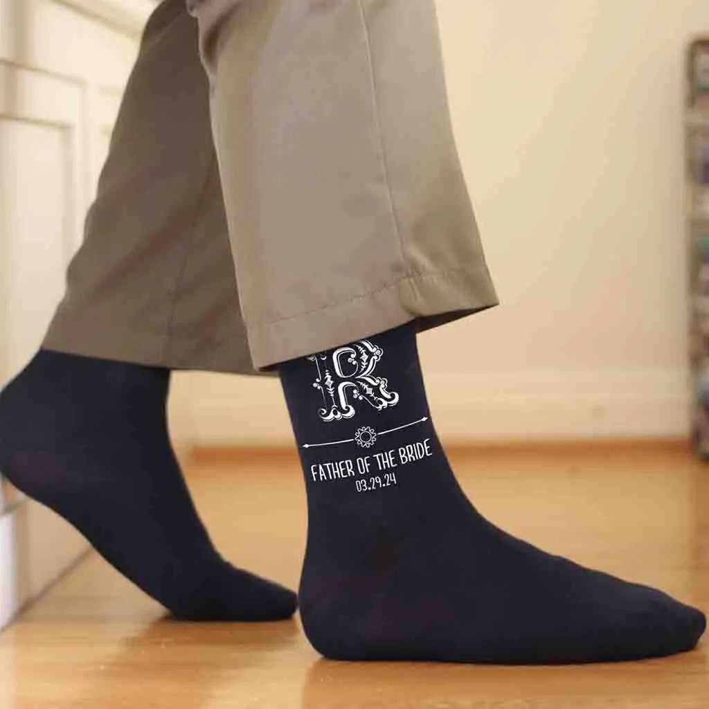 Personalized Steampunk Groomsmen Socks