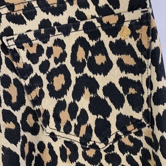 Kate Spade Animal Print Skinny Jeans