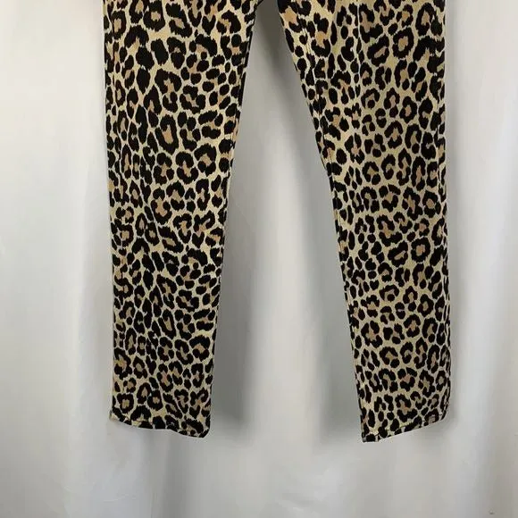 Kate Spade Animal Print Skinny Jeans