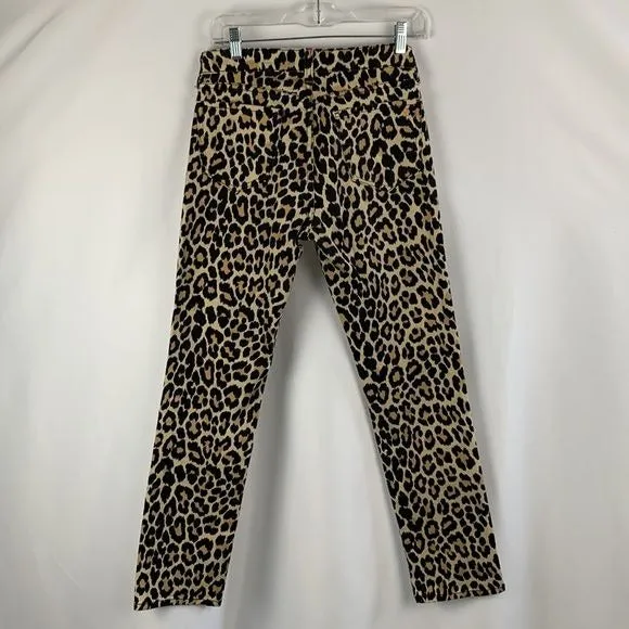 Kate Spade Animal Print Skinny Jeans