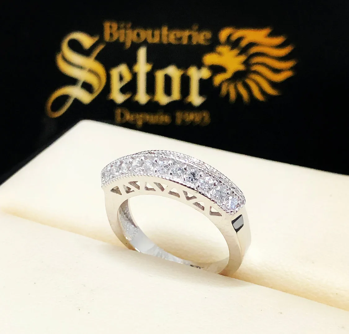 Victoria white gold ring WR097