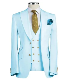 DiCaprio Three Piece Suit