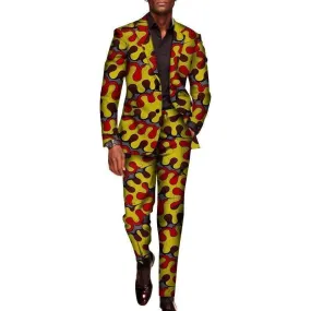 Elegant African Two Piece Suit