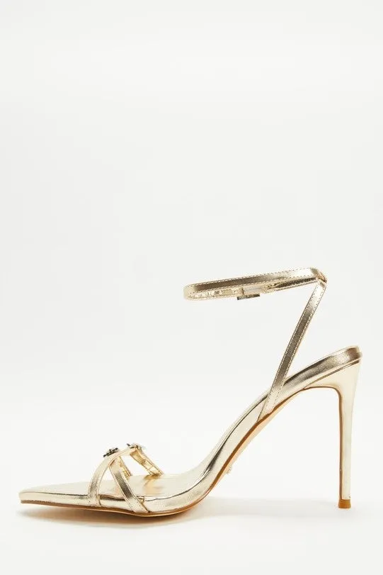 Yanni Metallic Heels