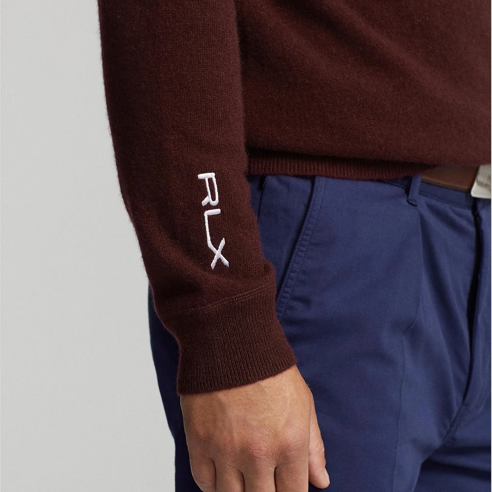 RLX Cashmere Hoodie in Harvard Wine - Autumn/Winter 2023 Edition