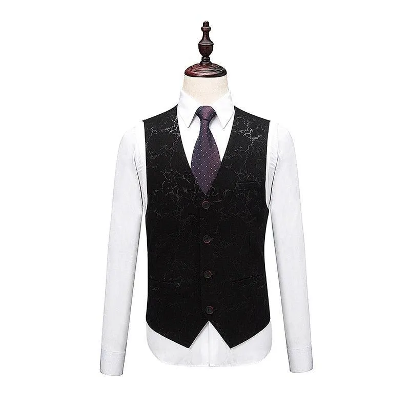 Vincenzo Luxury Galaxy 3- Piece Suit