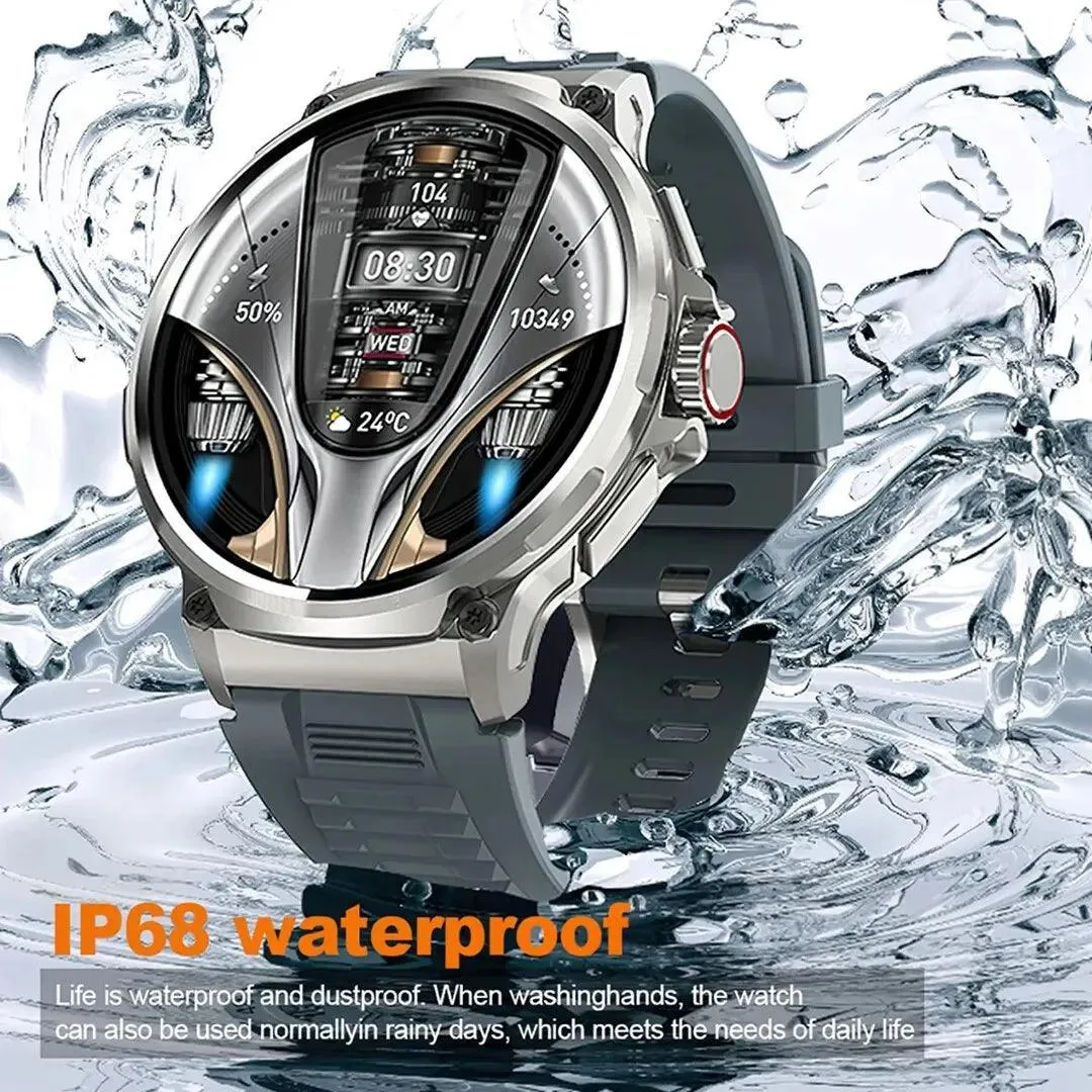 Men's Smartwatch MSW207 with Sports Fitness Tracker and Heart Monitor