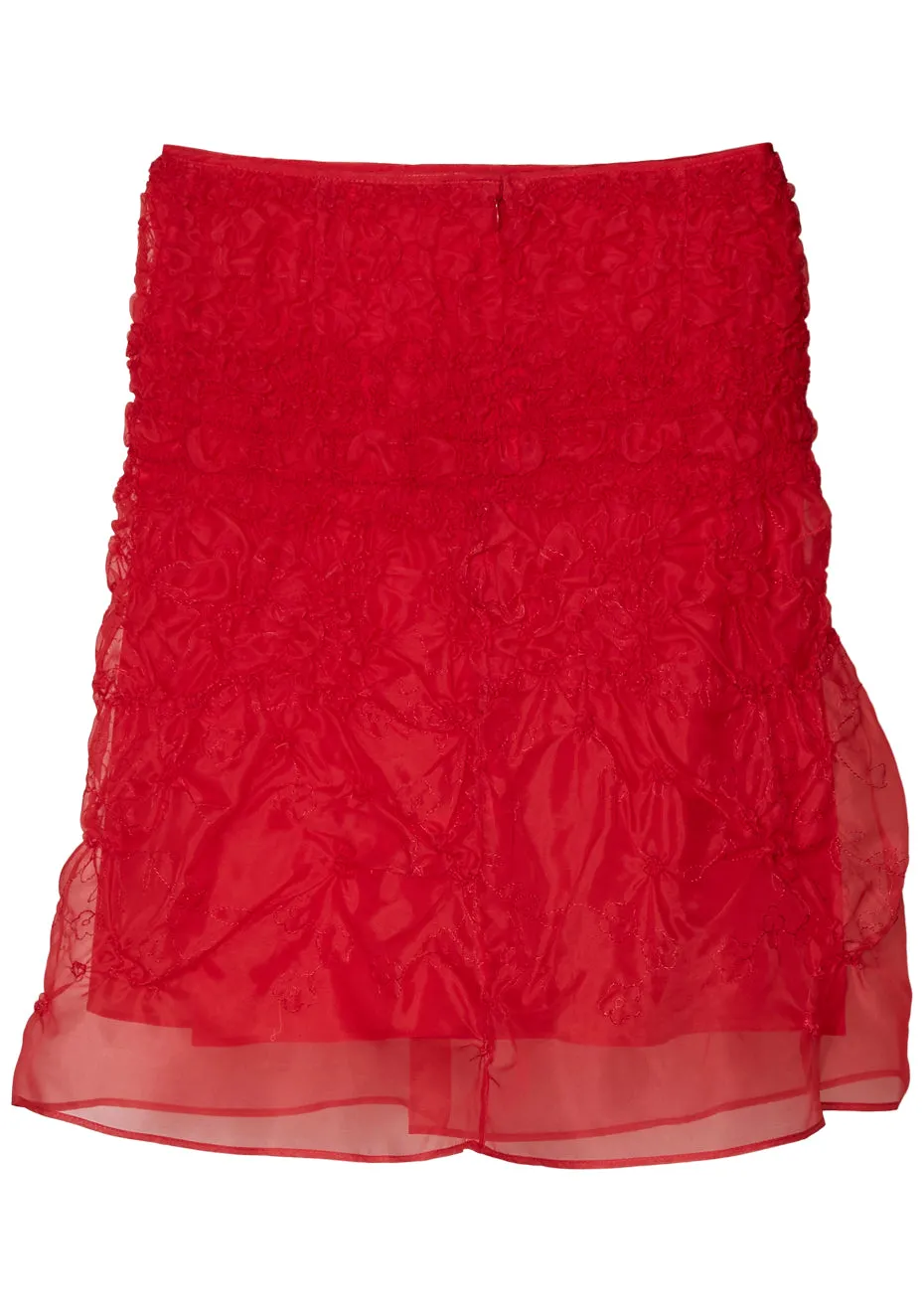 Vida Skirt Red Organza