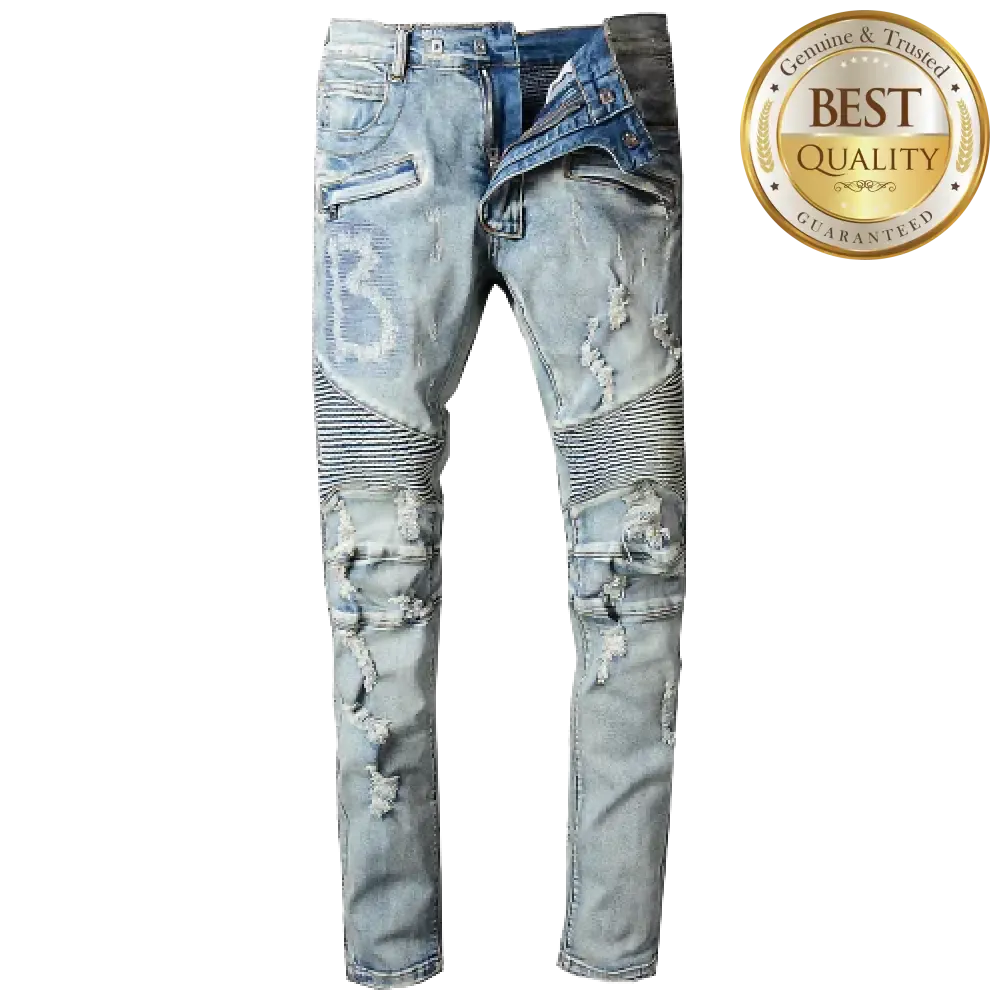 Storm Shield Biker Jeans: Style Meets Function