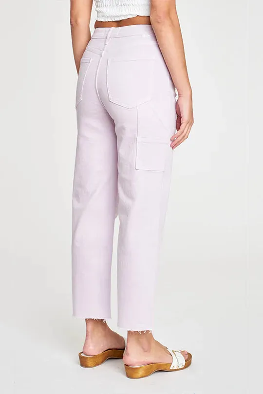 Daze Sundaze Lilac Utility Crop Jean