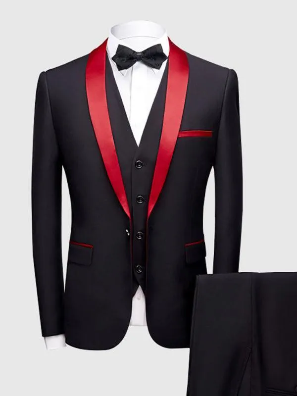 Formal Slim Fit Three Piece Suit