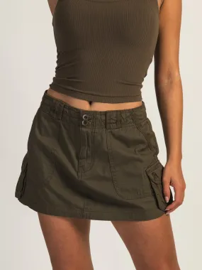 HARLOW BRIDGET SKIRT - ARMY GREEN