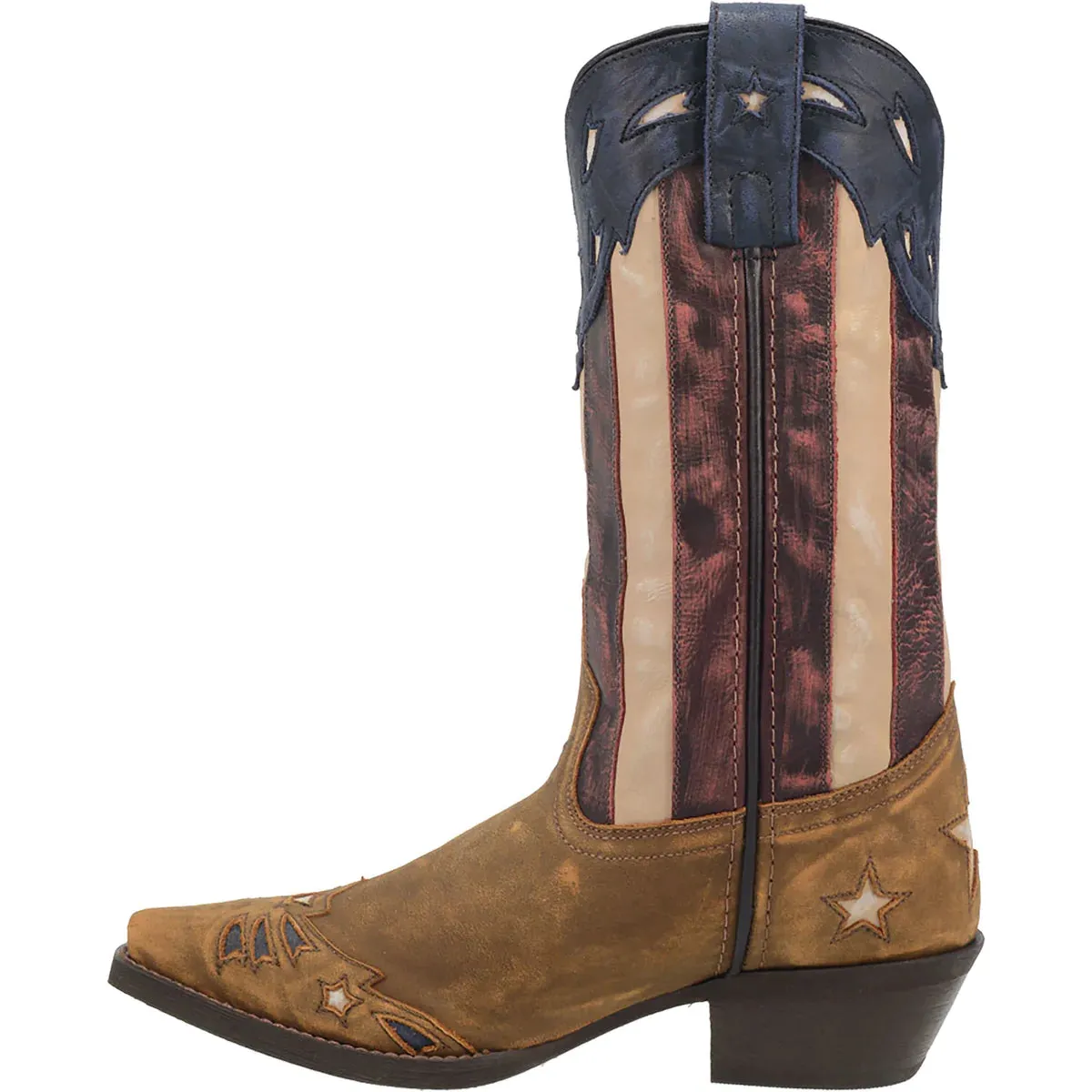 'Laredo' Women's 12 Keyes Western Snip Toe - Tan