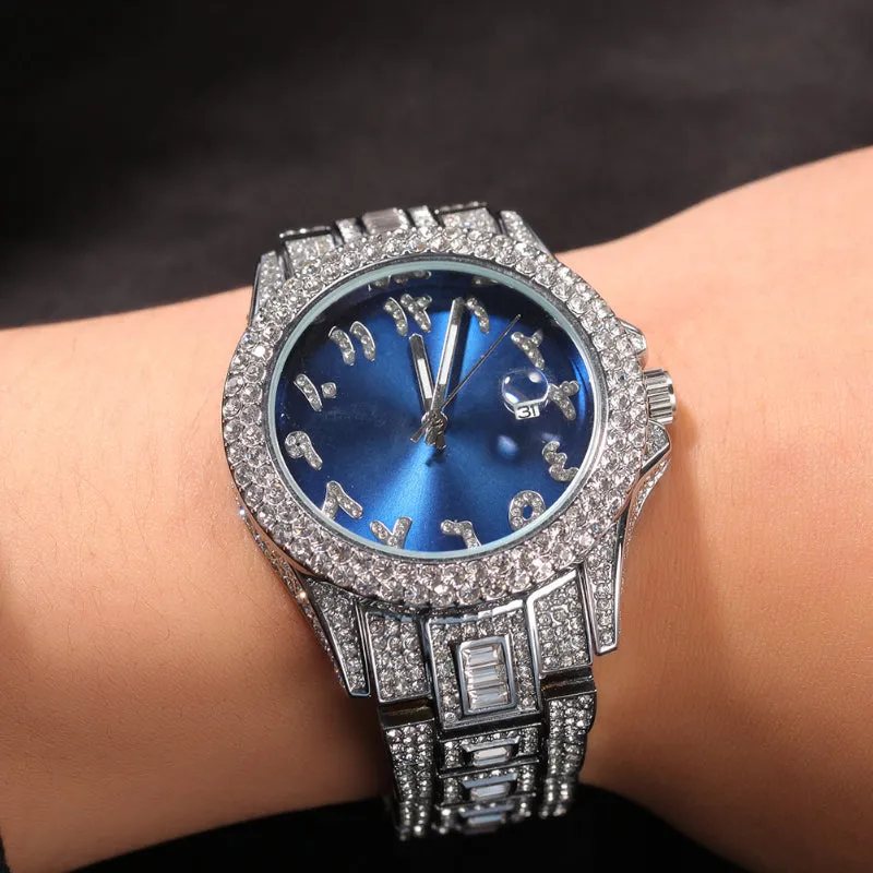 Hip Hop Iced Out Quartz Watch