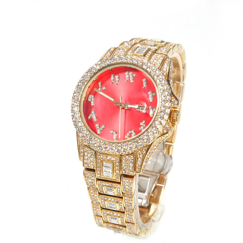 Hip Hop Iced Out Quartz Watch