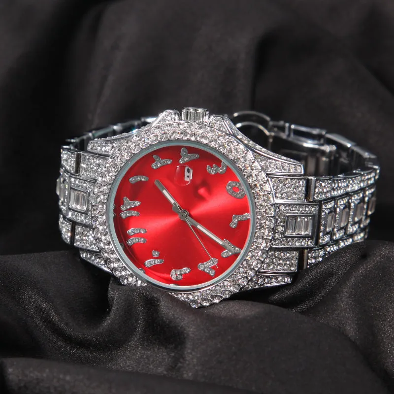 Hip Hop Iced Out Quartz Watch