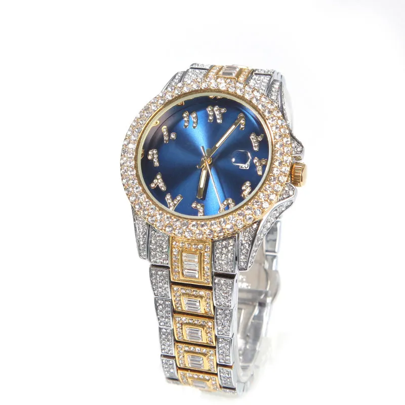 Hip Hop Iced Out Quartz Watch