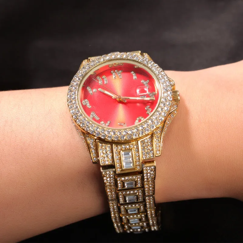 Hip Hop Iced Out Quartz Watch