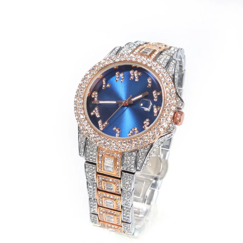 Hip Hop Iced Out Quartz Watch