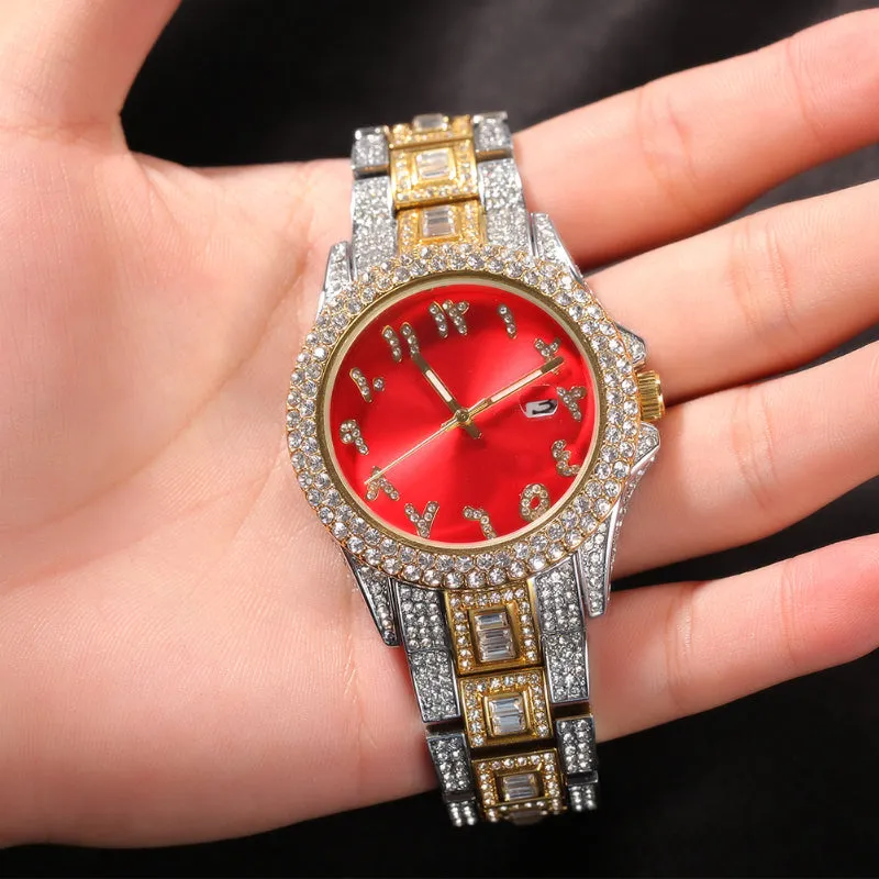 Hip Hop Iced Out Quartz Watch