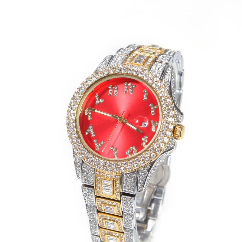 Hip Hop Iced Out Quartz Watch