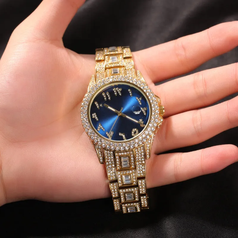 Hip Hop Iced Out Quartz Watch