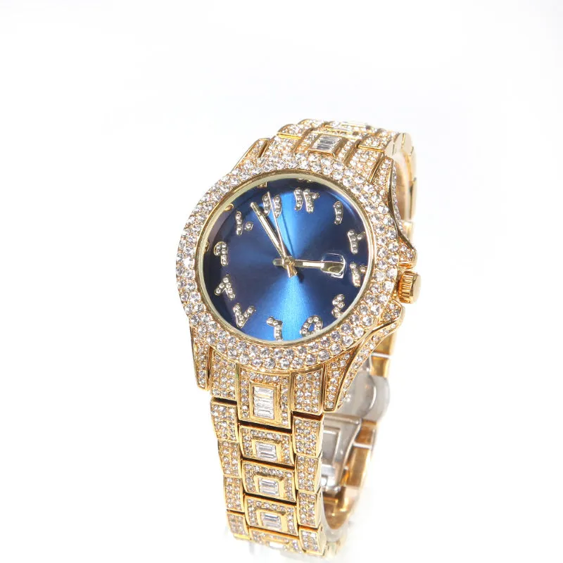 Hip Hop Iced Out Quartz Watch