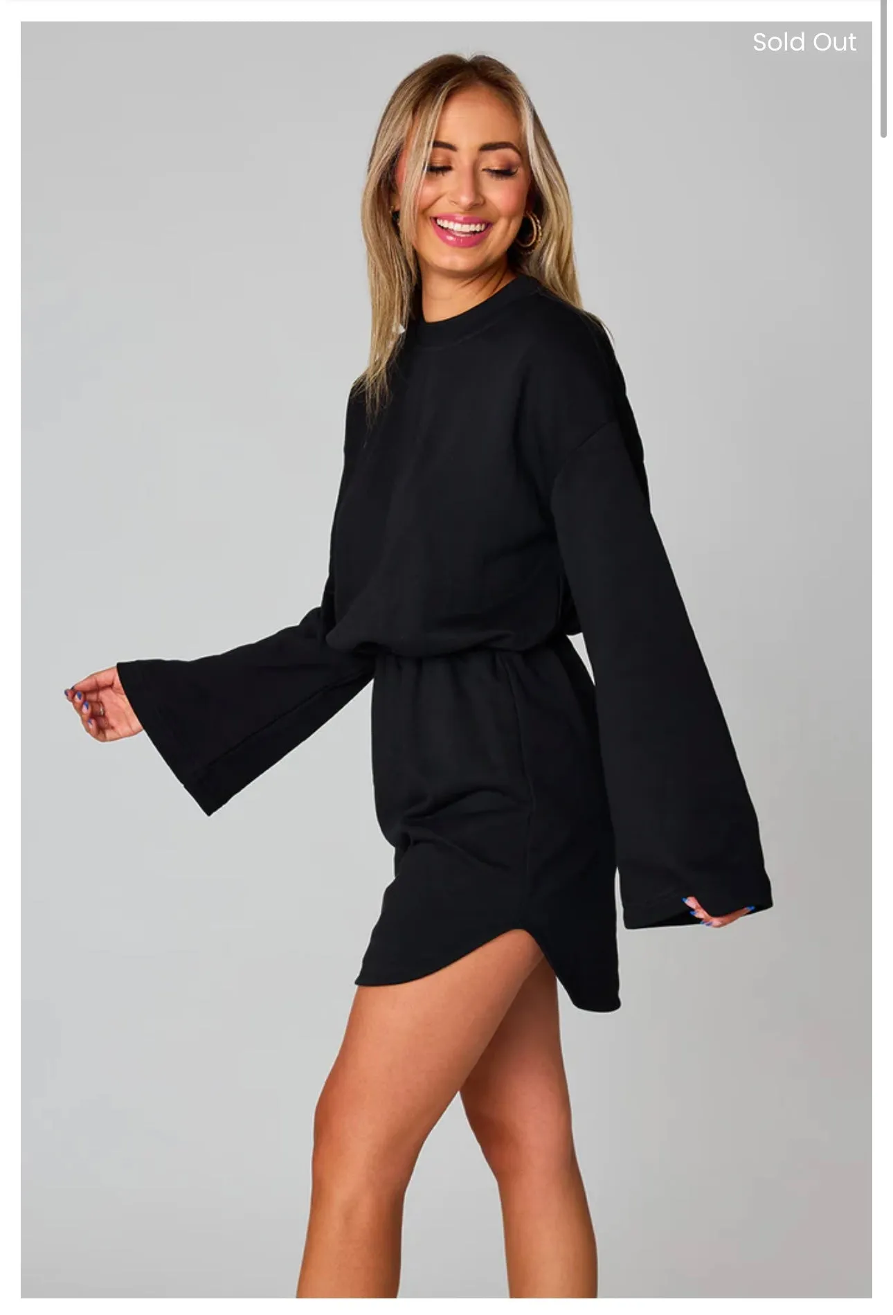 Forever Falling Sweater Dress