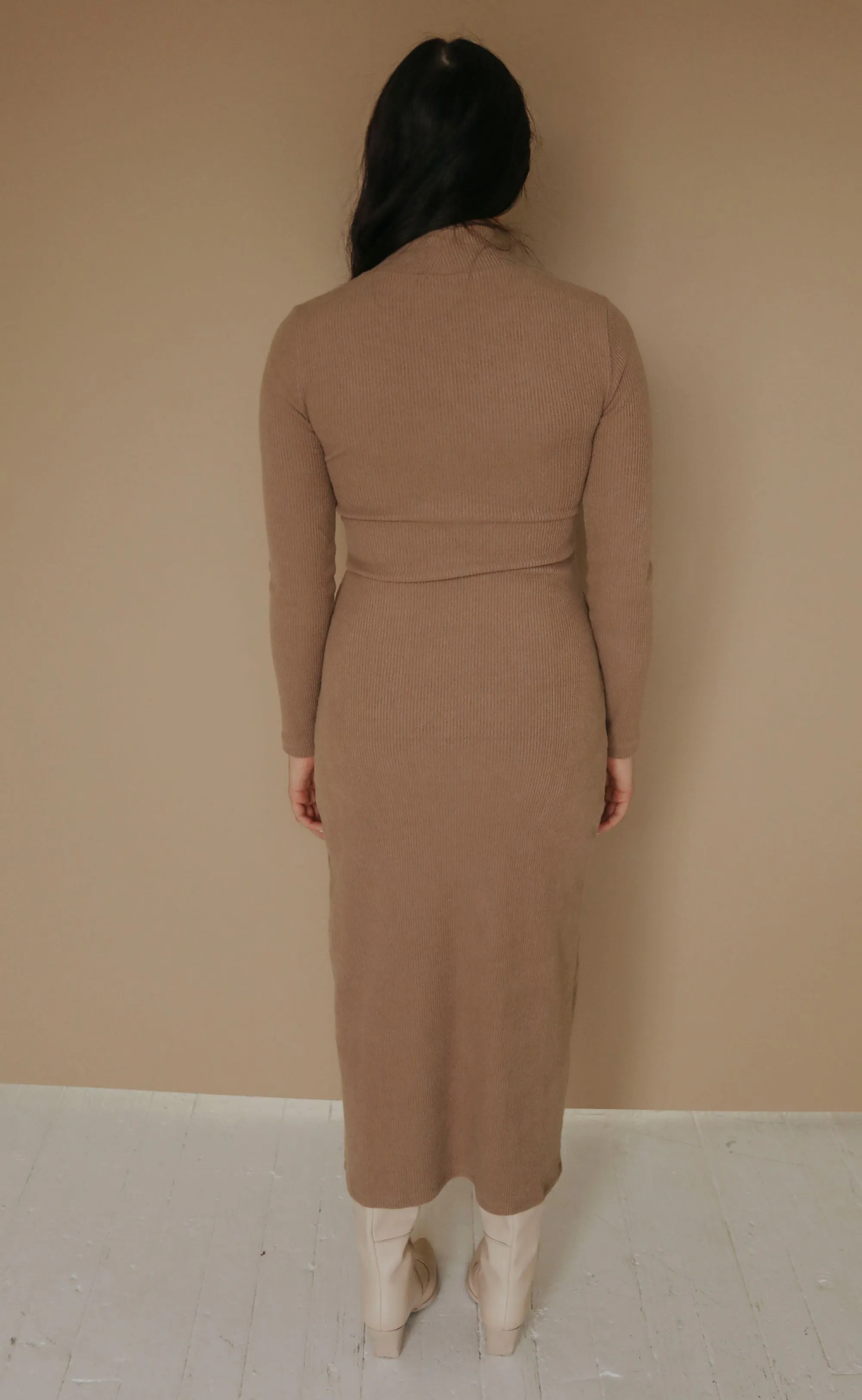 z supply: ophelia mock neck dress