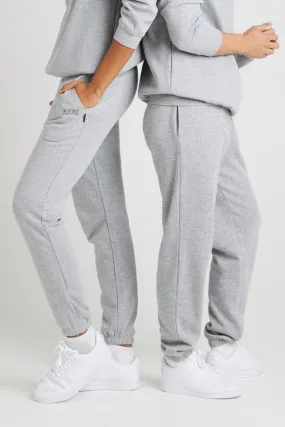 INSPORT UNISEX ALASKA GREY ELASTIC LEG TRACKPANTS