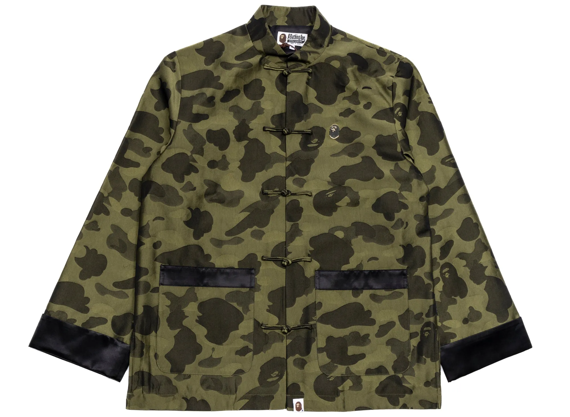 A Bathing Ape 1st Camo Brocade China Jacket xld