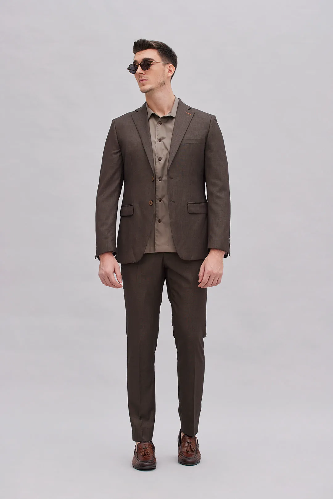 Kobayashi Umber Suit Jacket