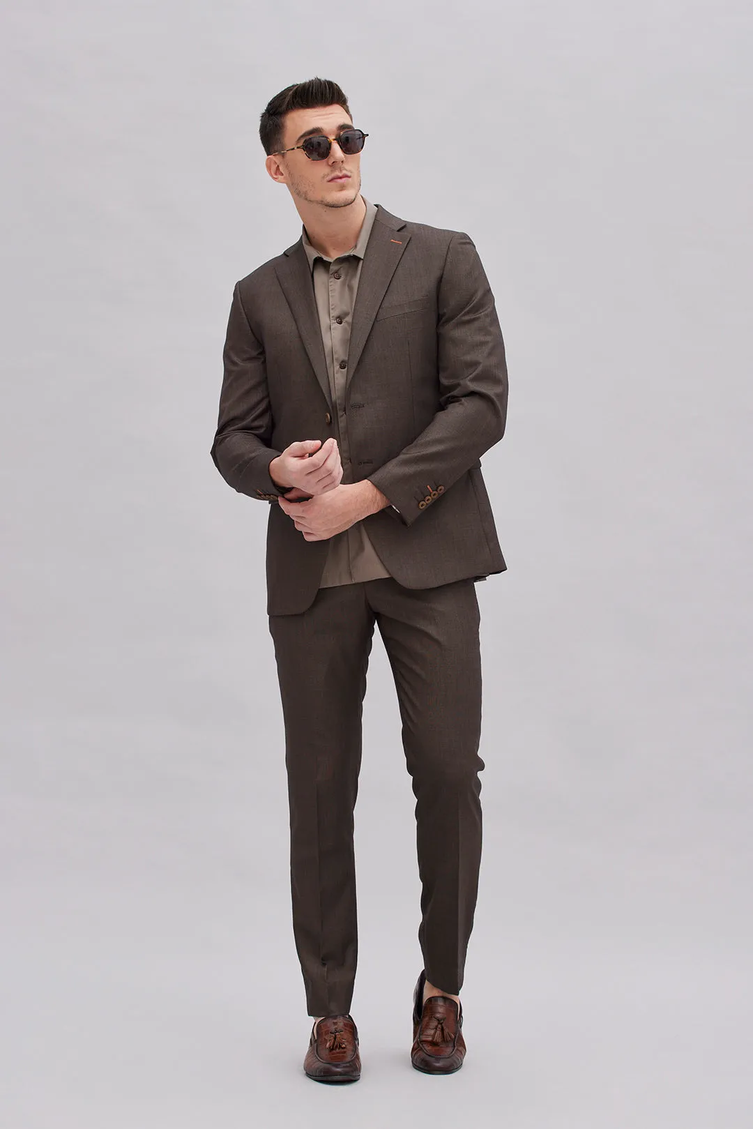 Kobayashi Umber Suit Jacket