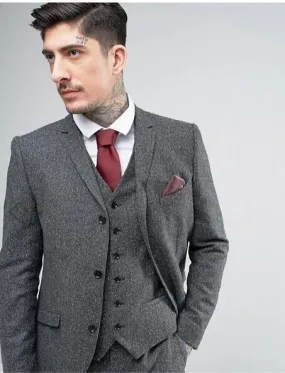 Lindsay Grey Tweed Suit