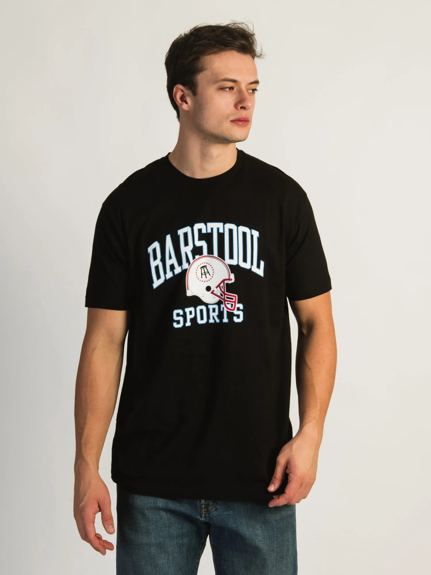 BARSTOOL SPORTS FOOTBALL T-SHIRT