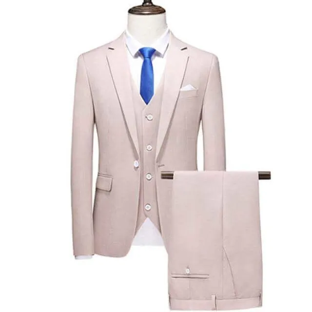 Three Piece Wedding Suit