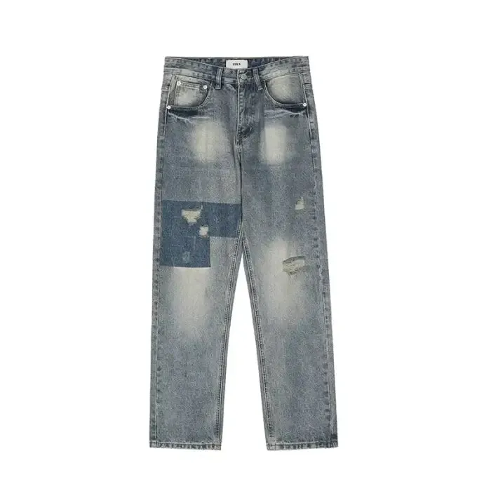 Get Your Trendy Ripped Retro Loose Jeans Now!