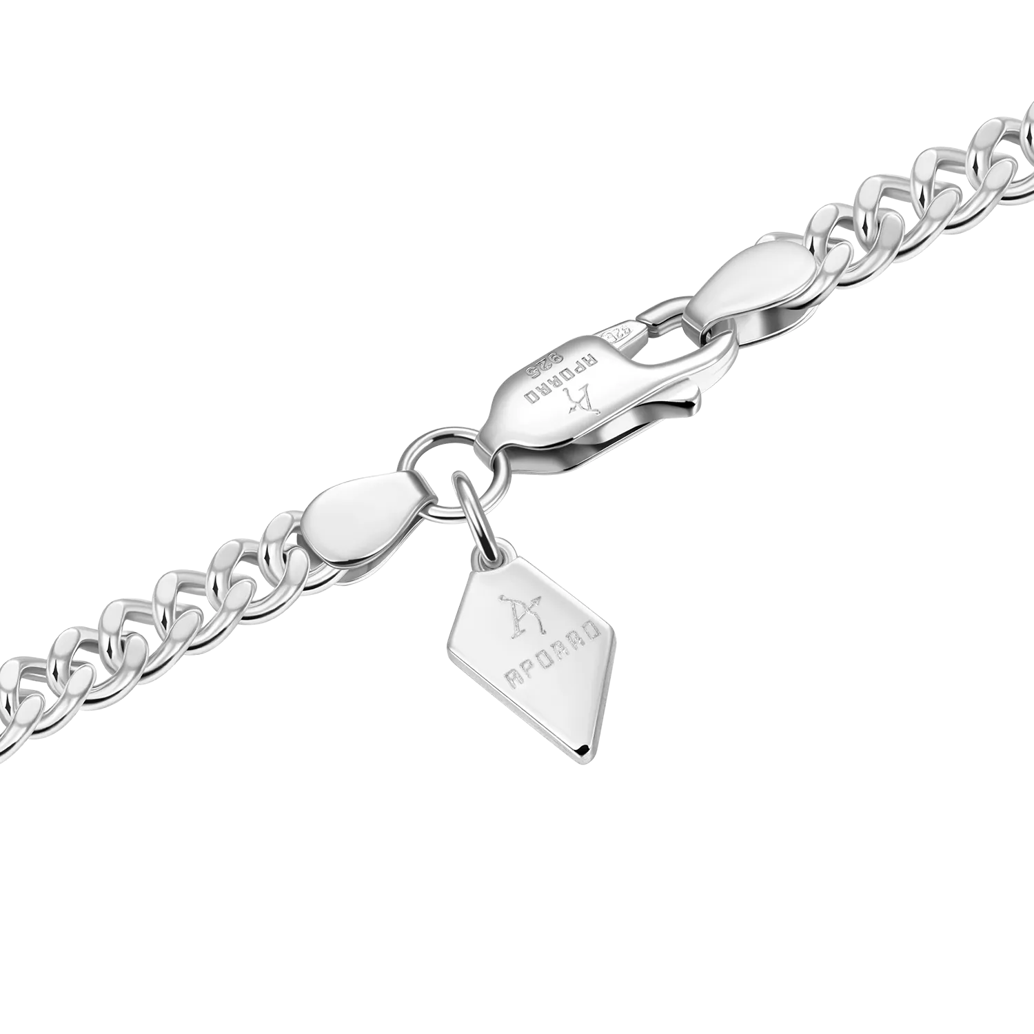 5mm Miami Micro Cuban Curb Bracelet - White Gold