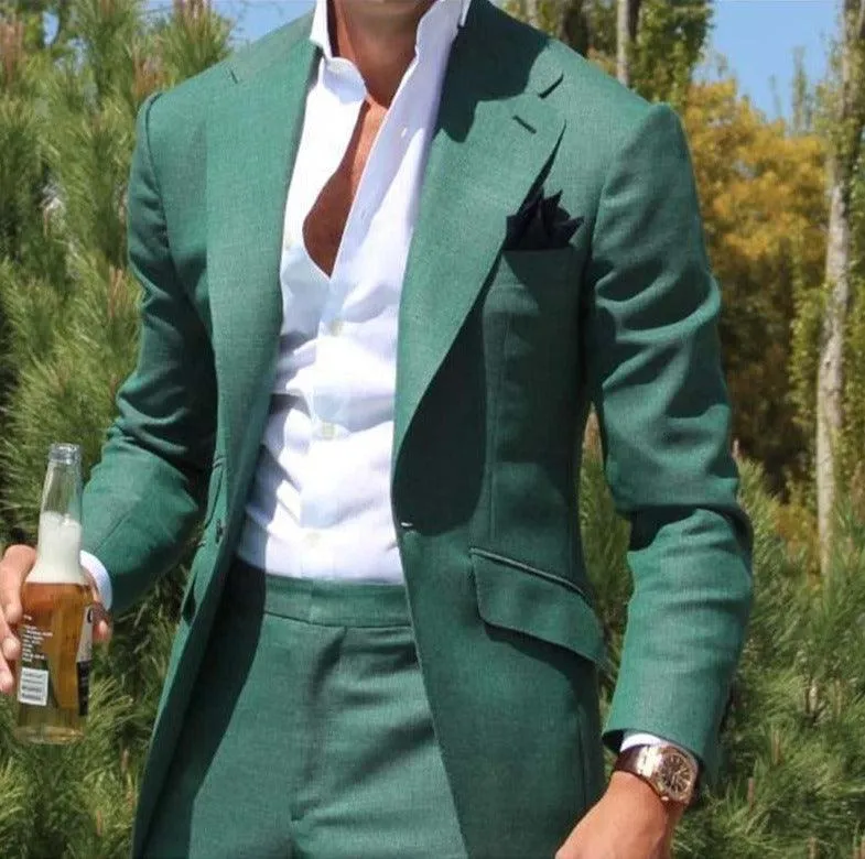 Emerald Single Breasted Suit