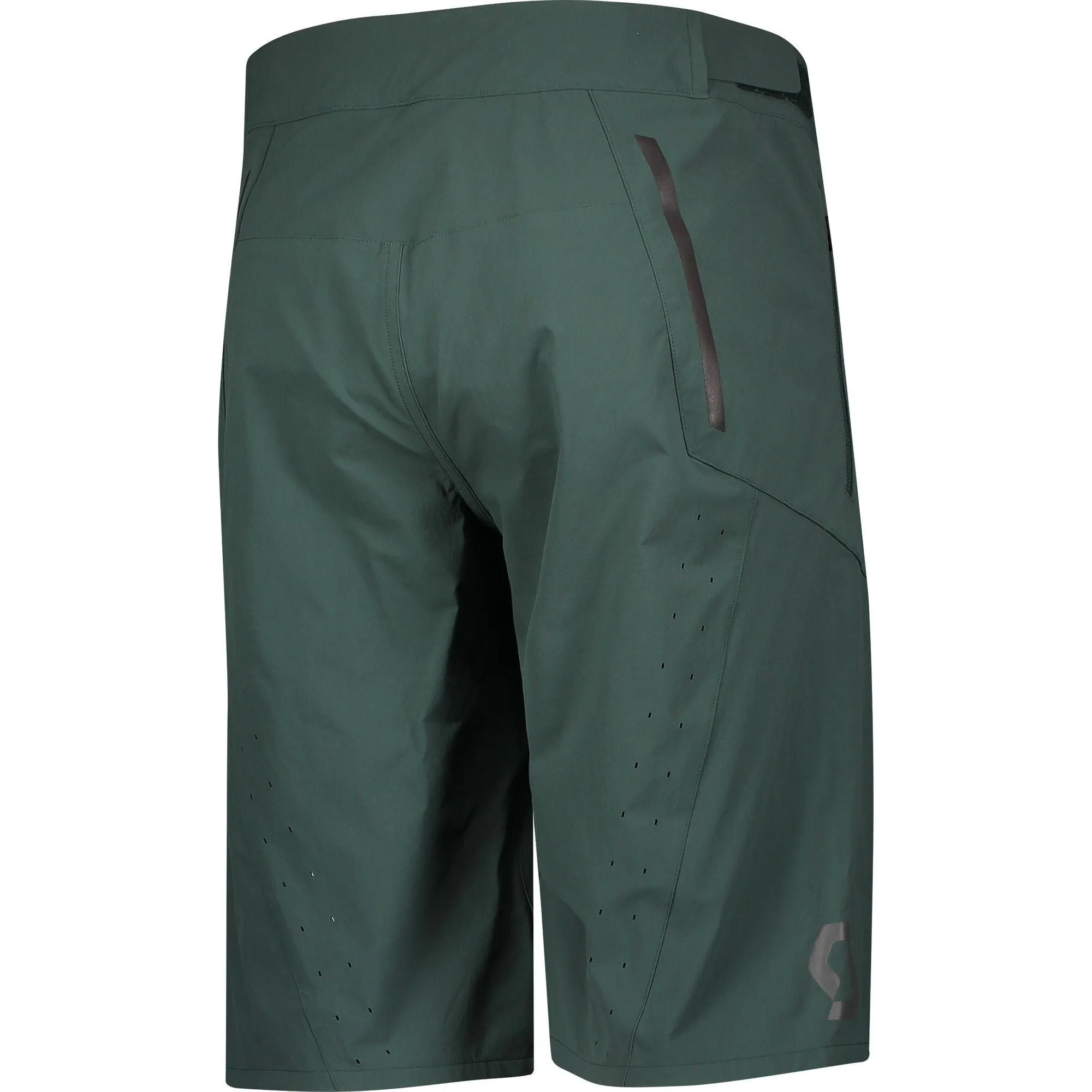 Scott Endurance Loose Fit Padded Mens Cycling Shorts - Green