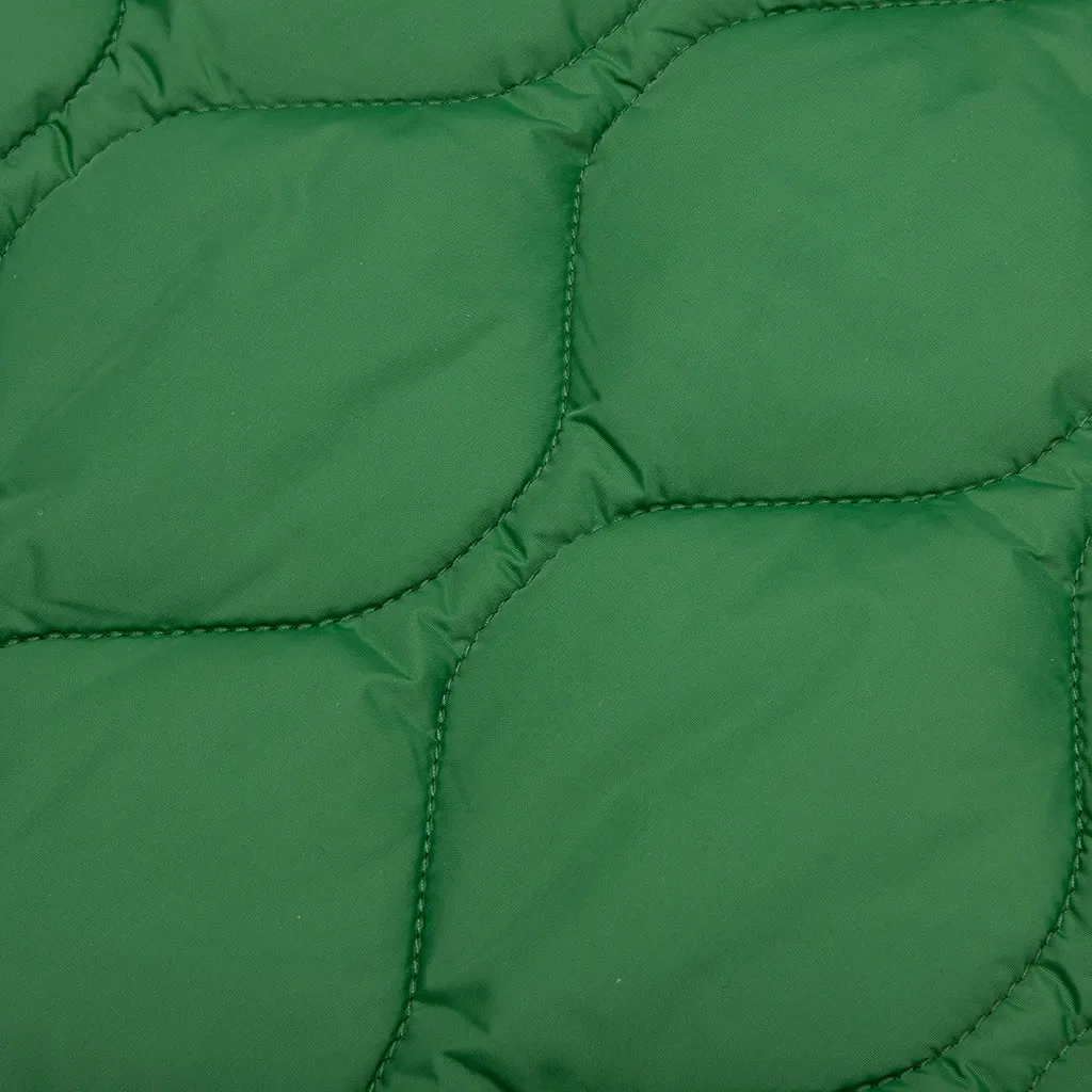 Quilted Vest - Green